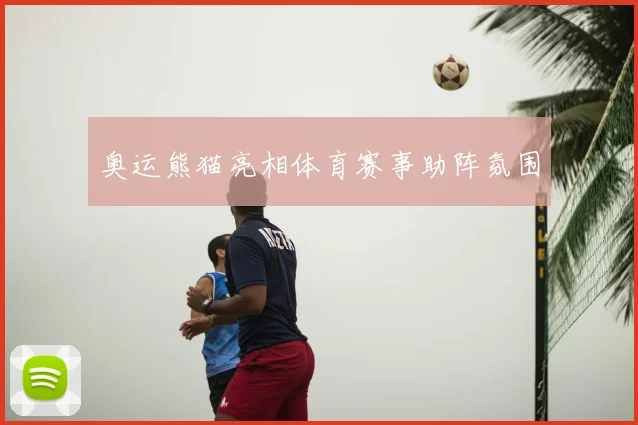 奥运熊猫亮相体育赛事助阵氛围