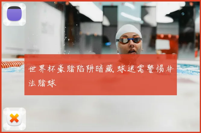 世界杯豪赌陷阱暗藏 球迷需警惕非法赌球