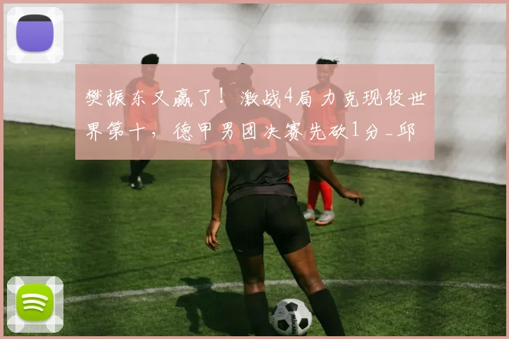 樊振东又赢了！激战4局力克现役世界第十，德甲男团决赛先砍1分_邱党_直拍_比分